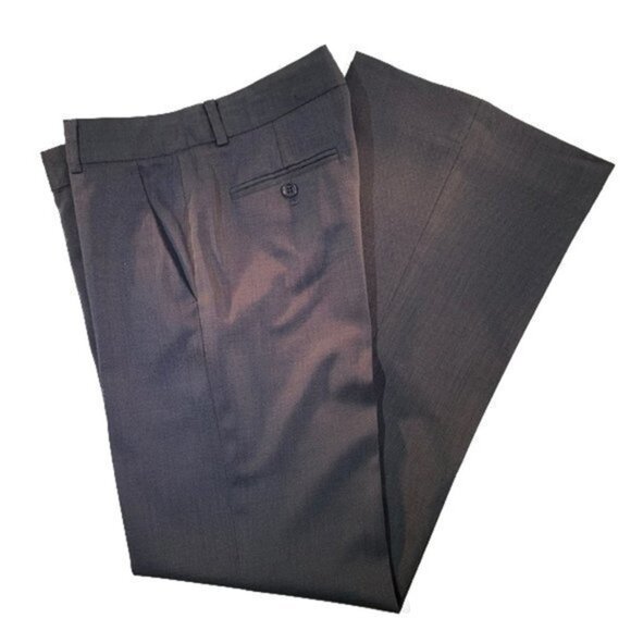 Theory | Charcoal Grey Wool Dress Pants - Picture 1 of 5